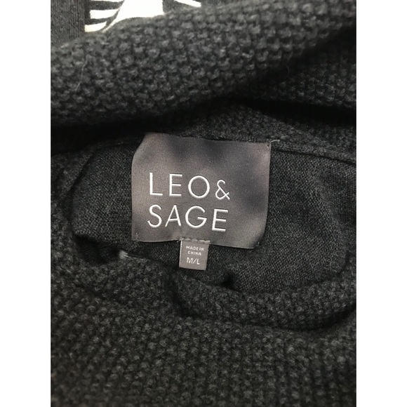 Leo & Sage Turtleneck Wool Sweater - Picture 6 of 7